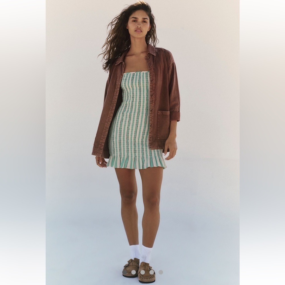 NWT Free People ♥️ Rylee Set Ivory Combo Size Large